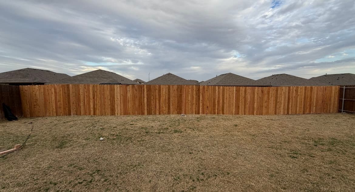 Project New Fence Installation in Justin image