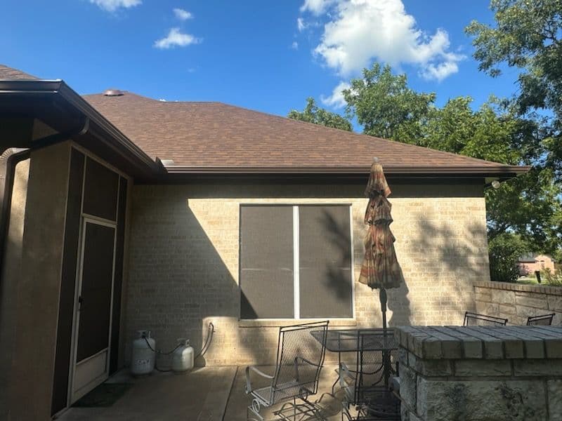 Gutter Revamp and Leaf Guard Installation in Pecan Plantation