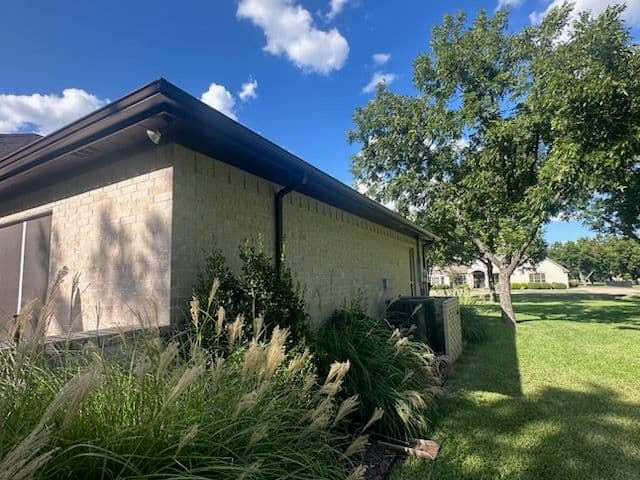 Gutter Revamp and Leaf Guard Installation in Pecan Plantation