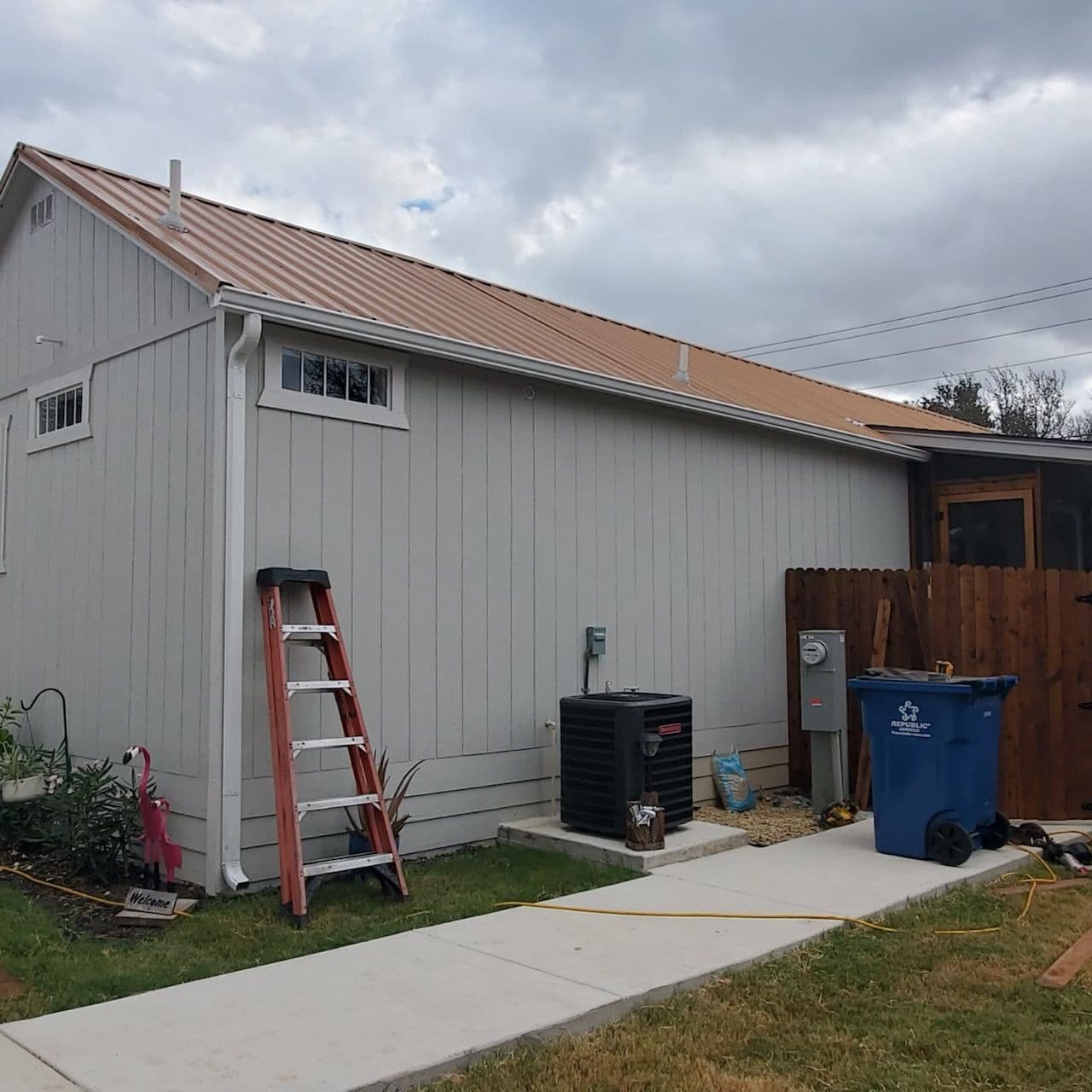 Gallery photos for Stunning Reddish-Brown Metal Roof Upgrade in Granbury, Texas: Image #1