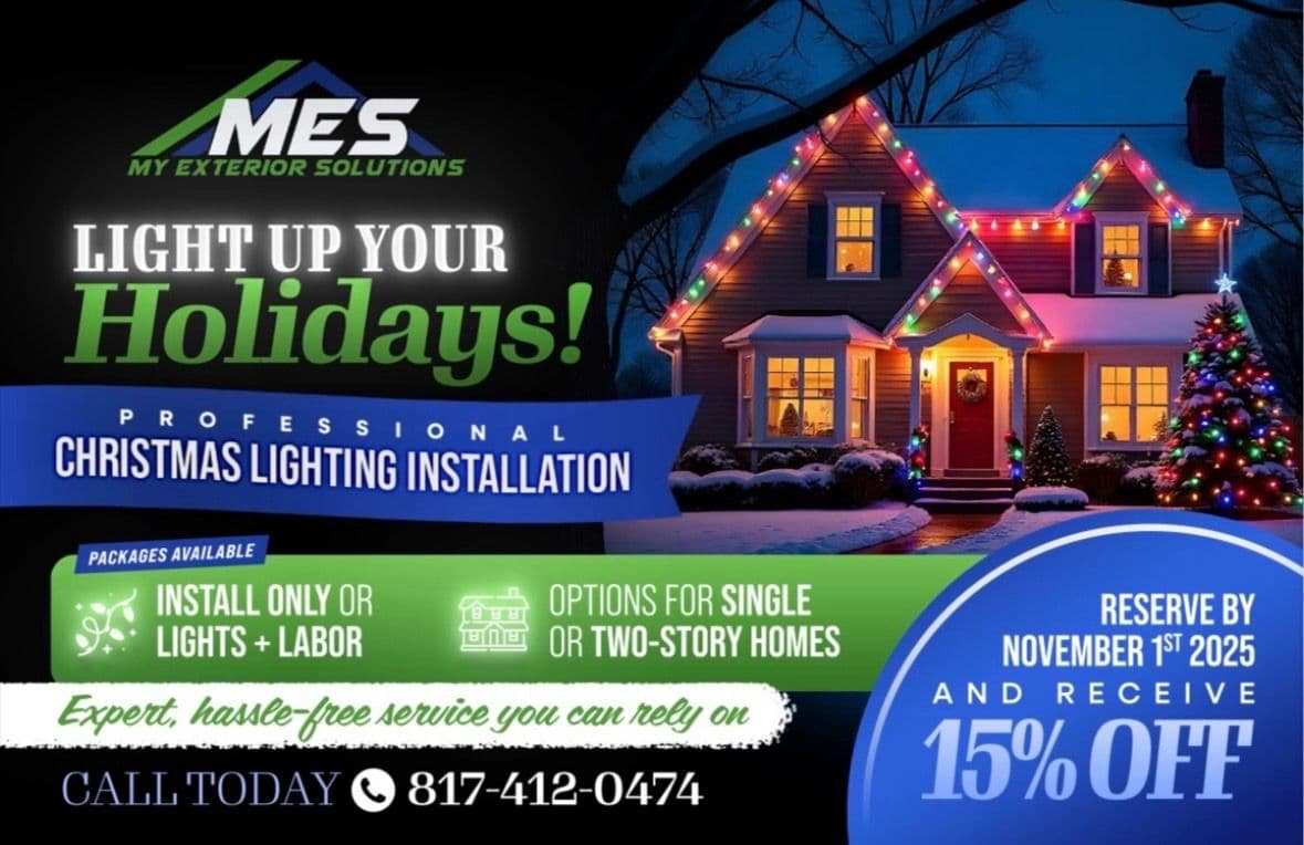 Holiday Cheer with Professional Christmas Light Installation image