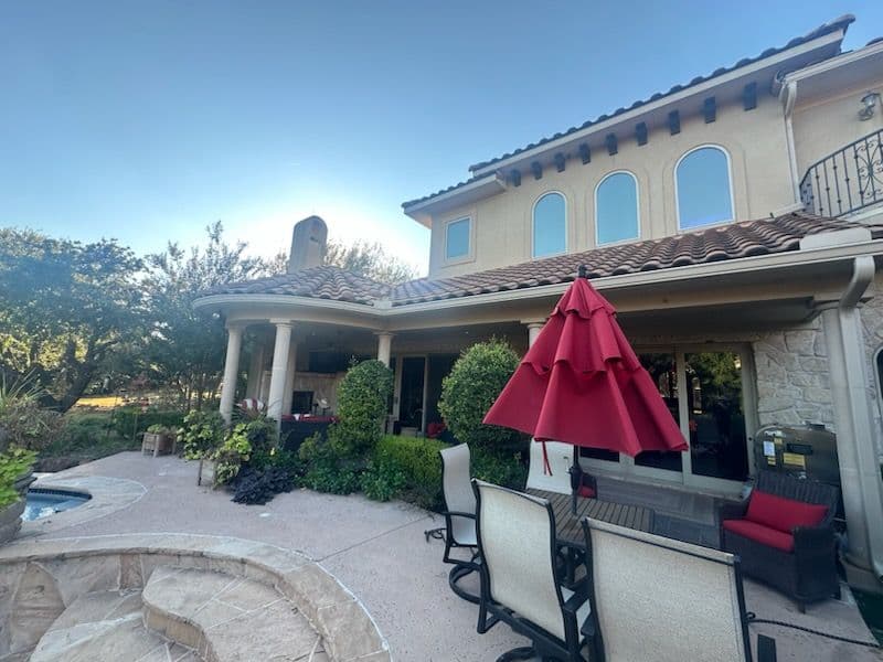 Gallery photos for Elegant Exterior Upgrade with Gutter Replacement in Aledo TX: Image #2