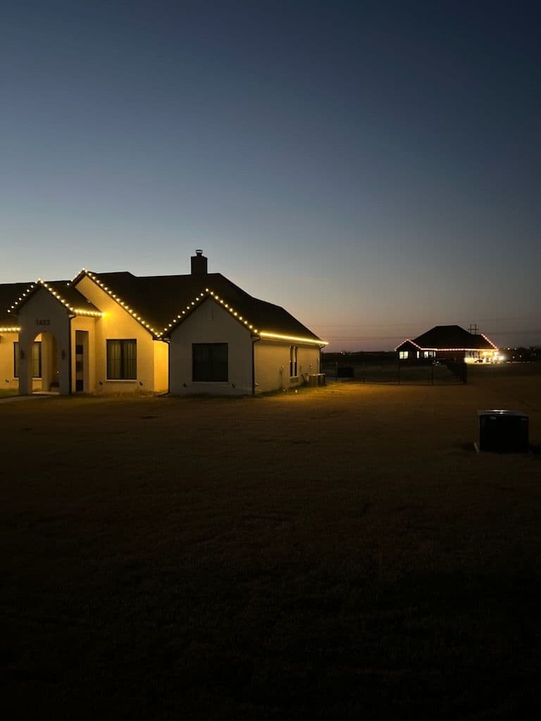 Gallery photos for Christmas Light Installation in Joshua: Image #1