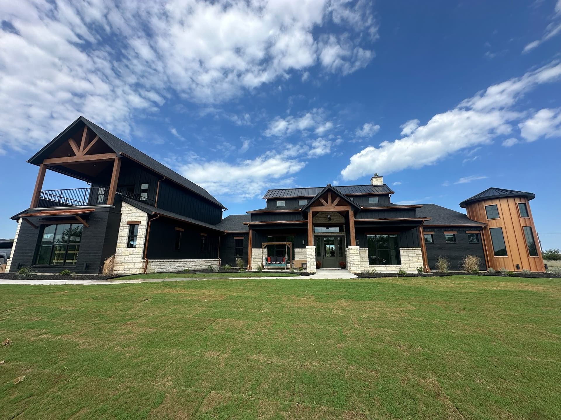 Faux Copper Gutter Installation in Aledo TX image