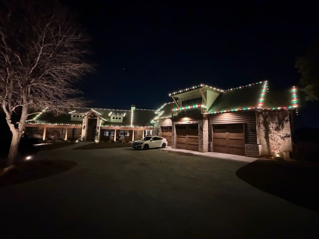 Gallery photos for Shining Bright: Christmas Light Installation in Hudson Oaks: Image #1