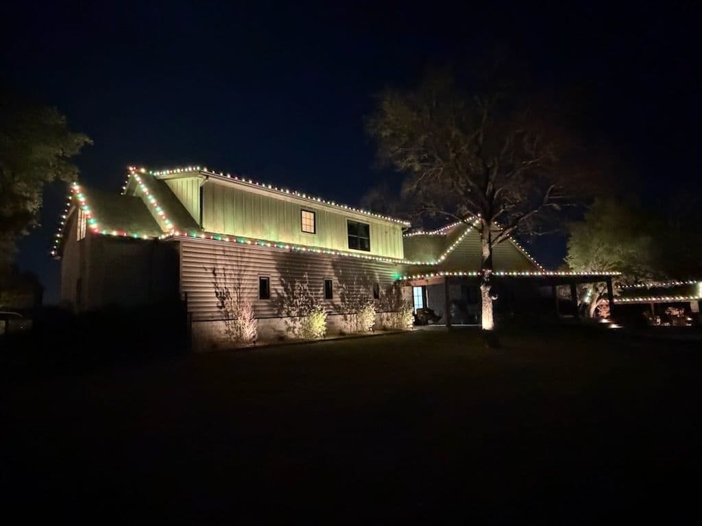 Gallery photos for Shining Bright: Christmas Light Installation in Hudson Oaks: Image #2